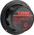 2) 6.5” DS18 PRO MIDRANGE SPEAKERS 4 OHMS AUDIO DOOR SPEAKERS FOR CAR OR TRUCK STEREO SOUND SYSTEM (PAIR)