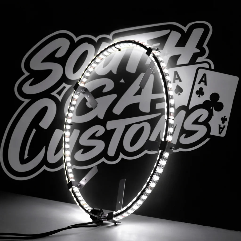Double row high intensity wheel lights
