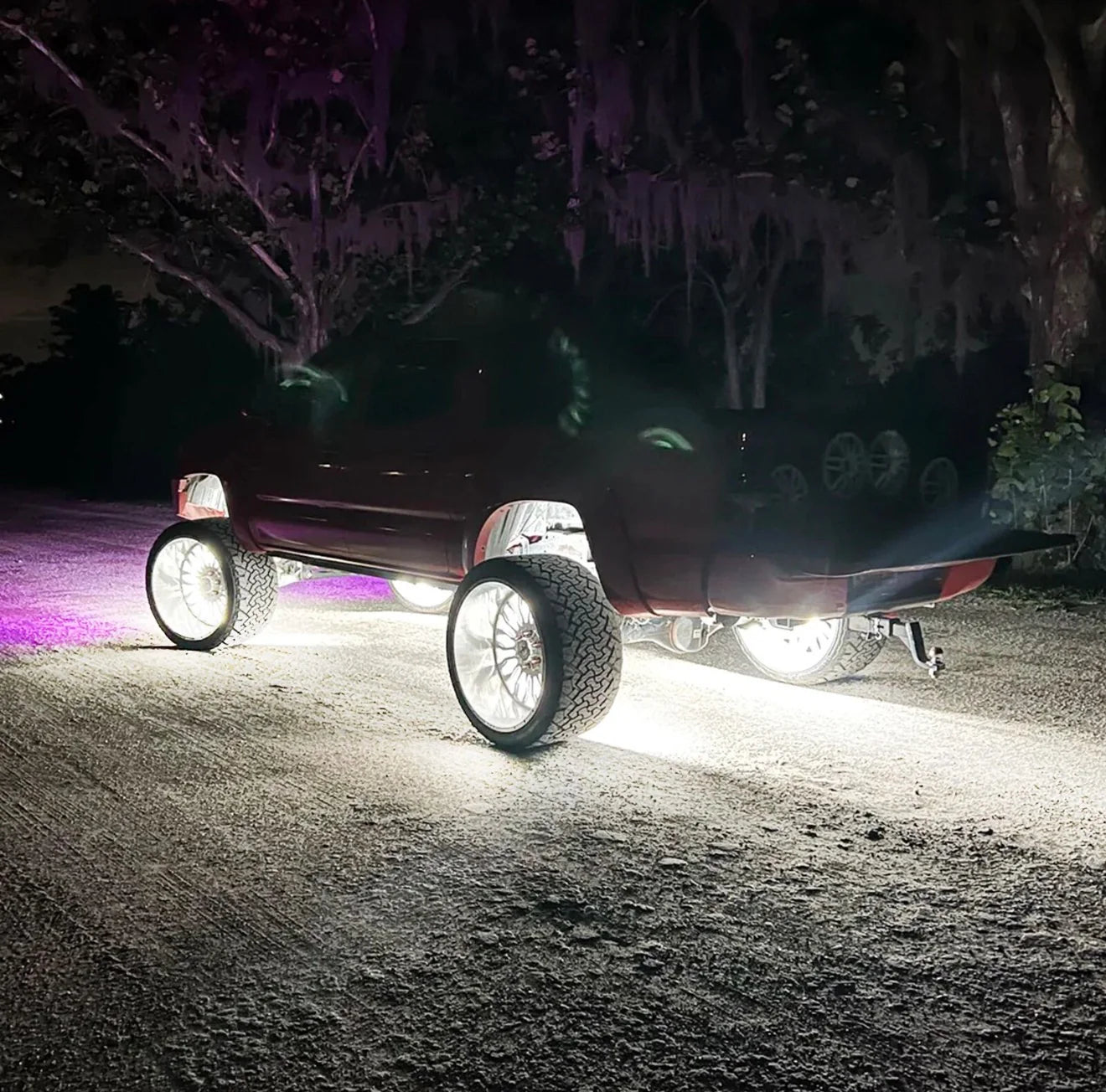 5 row wheel lights high intensity